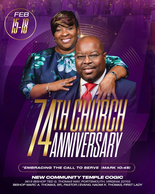 74th Church Anniversary