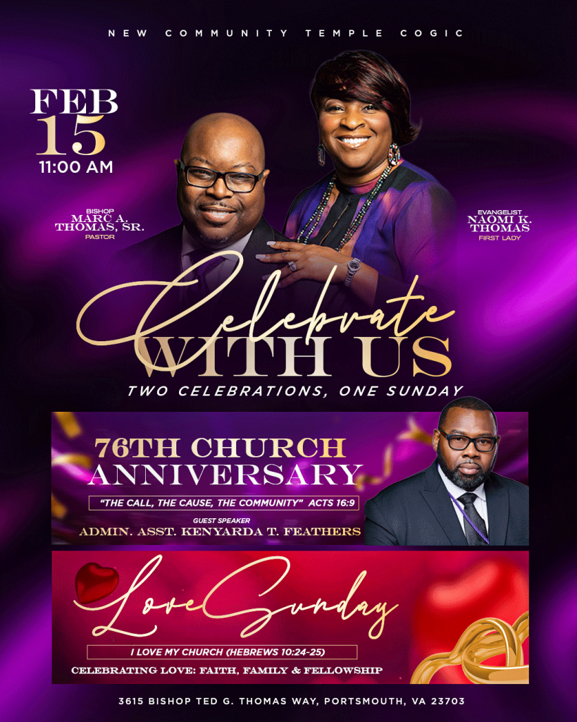 76th Church Anniversary and Love Sunday